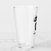 Respektieren Sie das Bart lustige Goateer Bierglas Glas (Rechts)
