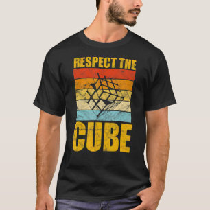 Respektieren Sie das Puzzle Tempo des Cube Vintag T-Shirt