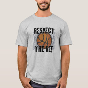 Respektieren Sie das Ref Basketball T-Shirt