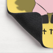 Respektieren Sie das Schwein Mousepad (Ecke)