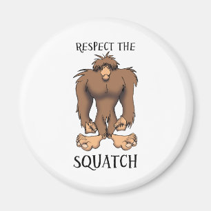 RESPEKTIEREN SIE DAS SQUATCH MAGNET