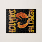 Respektieren Sie das Squatch Puzzle (Horizontal)