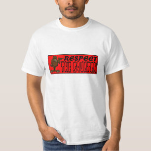 RESPEKTIEREN SIE DAS SQUATCH!  Sehen Sie wie ein T-Shirt