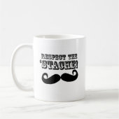 Respektieren Sie das 'Stache Kaffeetasse (Links)