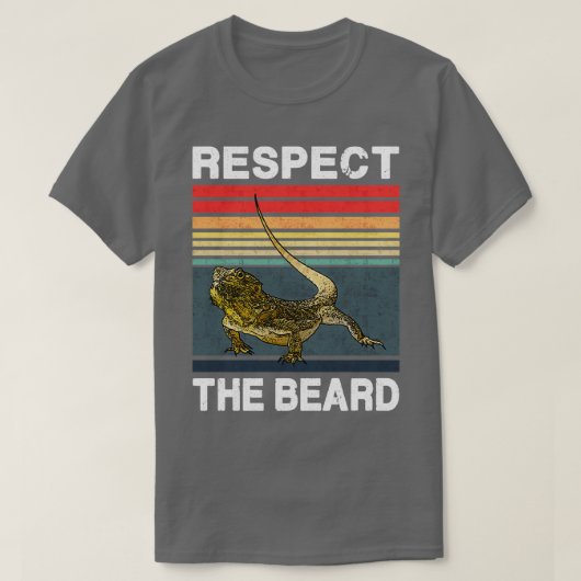 Respektieren Sie den Bart 53 T-Shirt (Design vorne)