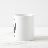 respektieren Sie den Bart Kaffeetasse (Mittel)