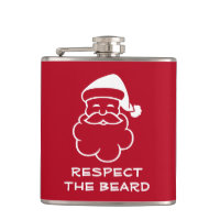 Respektieren Sie den Bart lustige Weihnachtsgeträn