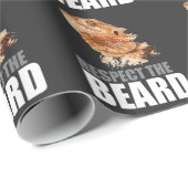 Respektieren Sie den Bart-lustigen bärtigen Geschenkpapier (Rolleneckpunkt)