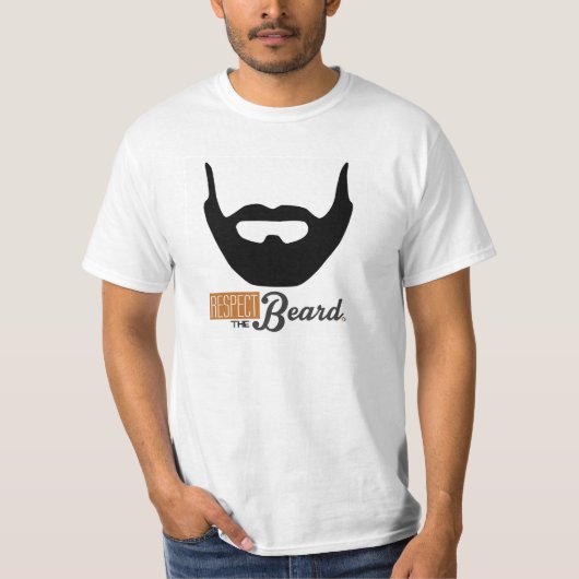 Respektieren Sie den Bart T-Shirt (Vorderseite)