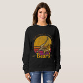 Respektieren Sie den bärtigen Drachen Sweatshirt (Vorne ganz)