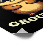 Respektieren Sie den Groundhog Celebrate Groundhog Poster (Ecke)