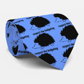 Respektieren Sie den Igel Krawatte (Gerollt)