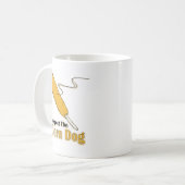 Respektieren Sie den Mais-Hund? Kaffeetasse (Vorderseite Links)