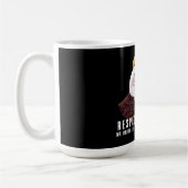 Respektieren Sie den Schnabel Kaffeetasse (Links)