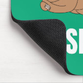 Respektieren Sie den Schwanz Mousepad (Ecke)