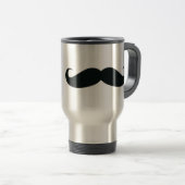 Respektieren Sie den Stache Schnurrbart Reisebecher (VorderseiteRechts)