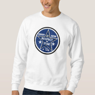 Respektieren Sie den Stern für Dallas Cowboy Fans Sweatshirt