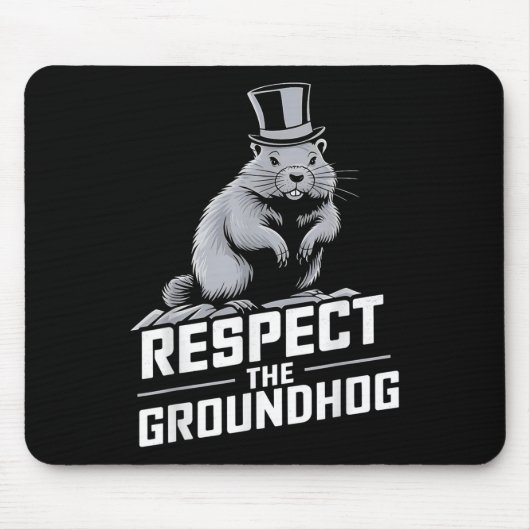 Respektieren Sie den Tag der Bodenhütte _2 Mousepad (Vorne)