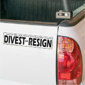 Respektieren Sie den Vorsitz… berauben oder Autoaufkleber (Auf Lkw)