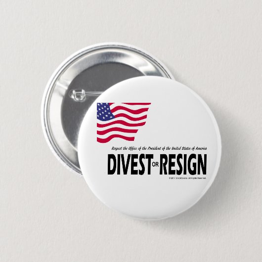 Respektieren Sie den Vorsitz… berauben oder Button (Vorne & Hinten)