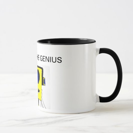 Respektieren Sie die Genie-Tasse - den coolen Tasse (Rechts)