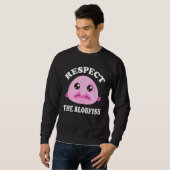 Respektieren Sie die Hummeln-Meme Sweatshirt (Vorne ganz)