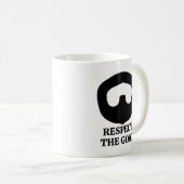 Respektieren Sie die komische Tasse von Ziegenbart (VorderseiteRechts)