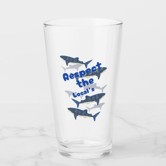 RESPEKTIEREN SIE DIE LOKALE , DIE NAHE FAMILIE VON GLAS (Vorderseite)