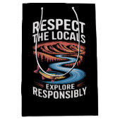 Respektieren Sie die lokalen Fische Ozean retten d Mittlere Geschenktüte (Vorderseite)