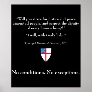 Respektieren Sie die Würde aller Menschen Poster