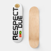 RESPEKTIEREN SIE EIN GEEIGNETES Skateboard (Vorderseite)
