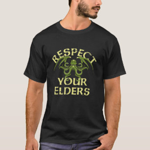 Respektieren Sie Ihre Ältesten FUnny Octopus T-Shirt