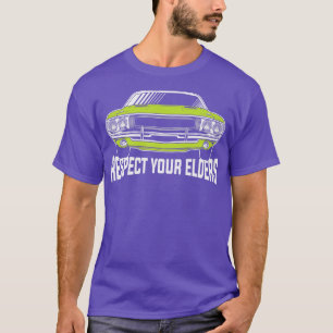 Respektieren Sie Ihre Ältesten Retro Vintage Funny T-Shirt