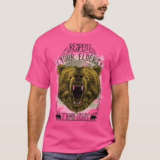 Respektieren Sie Ihre Ältesten T-Shirt (Vorderseite)