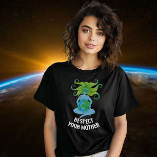 Respektieren Sie Ihre Mutter, Veganer Aktivismus T-Shirt