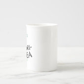 Respektieren Sie meine AUTHORITEA Porzellantasse (Vorderseite)