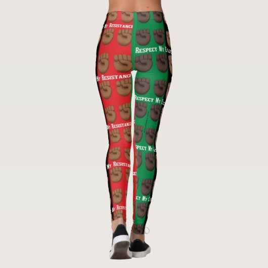 Respektieren Sie meine Existenz oder erwarten Sie  Leggings (Rückseite)