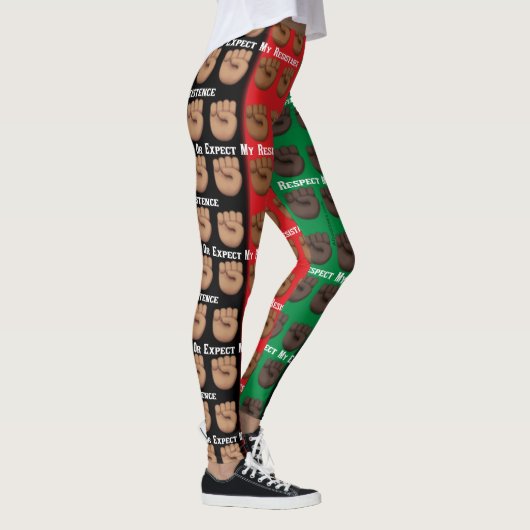 Respektieren Sie meine Existenz oder erwarten Sie  Leggings (Rechts)