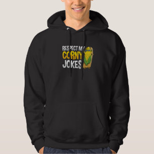 Respektieren Sie meine geilen Witze Pun für einen  Hoodie