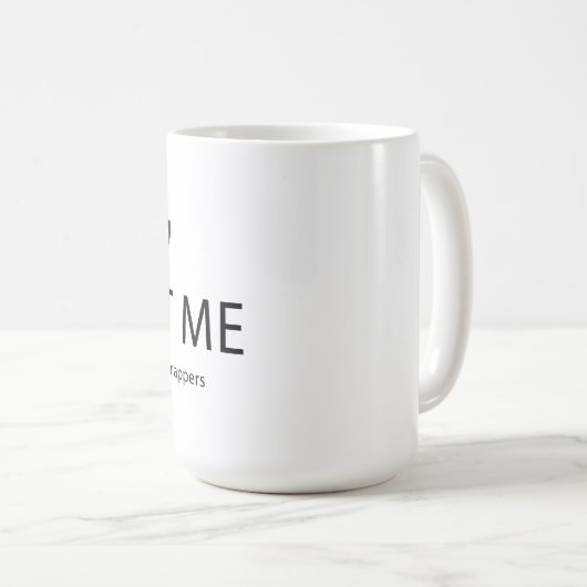 Respektieren Sie mich Sie junge Whippersnappers Kaffeetasse (VorderseiteRechts)