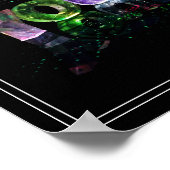 Respektieren Sie sich selbst inspirierendes Poster (Ecke)