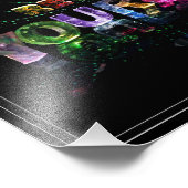 Respektieren Sie sich selbst inspirierendes Poster (Ecke)