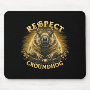 Respektiert das Murmeltier Mousepad