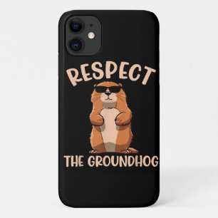 Respektiert das Murmeltier -Woodchuck Murmeltierta Case-Mate iPhone Hülle