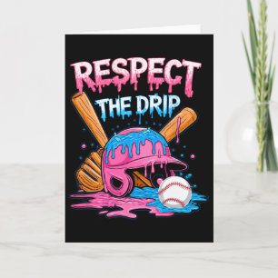 Respektiert den Tropfen Bysebyll Drip Boys Eiscrem Karte