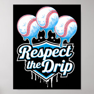 Respektiert den Tropfen Bysebyll Drip Boys Eiscrem Poster