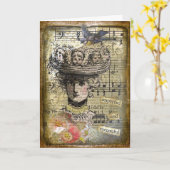 respektiert karte (Gelbe Blume)