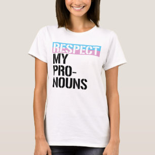Respektiert meine Pronomen T-Shirt