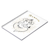 Respektvolle Grüße Notizblock (Linke Seite)