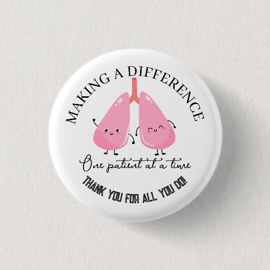 Respiratorische Therapie Button (Vorderseite)